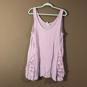 Free people lilac top size L